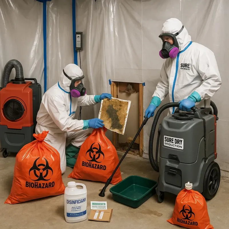 Contaminated Water Handling Protocols process in Carbon Cliff, IL